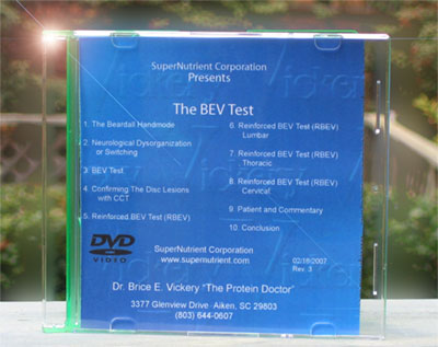 The BEV Tests - DVD ©1993